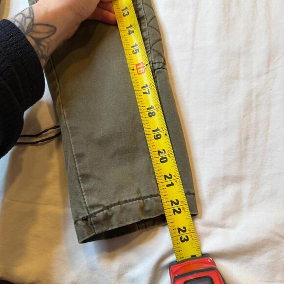 Vintage Women's Green Utility Military Jacket Guess Los Angeles Sz S - Picture 15 of 15